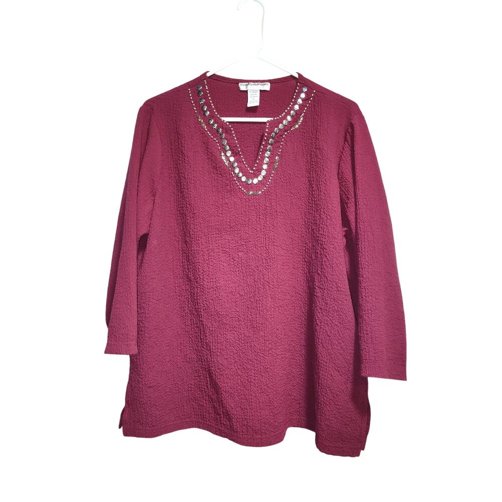 Cathy Daniels Women's Shirt Size XL